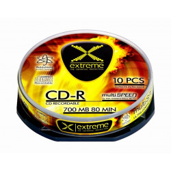 Extreme CD-R 700MB x52 - Cake Box 10