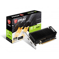 MSI Karta graficzna GeForce GT 1030 OC 2GB DDR4 64BIT HDMI/DP