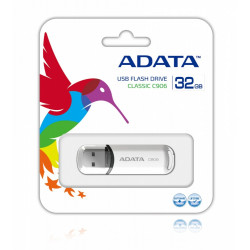 Adata DashDrive Classic C906 32GB USB2.0 białe
